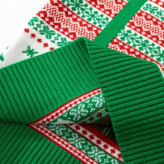 Children's Christmas Sweater Baby Cotton Jacquard Sweater 1 HS Code 6110200090 HS Code 6110200011 - Customized Item