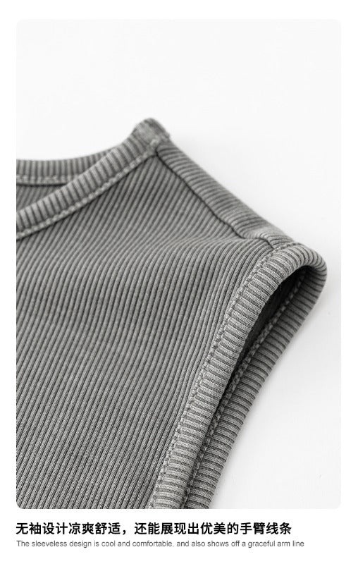 275gSlim Skinny Knitted Dress Sexy Modal Cotton Rib Vest Dress